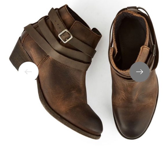 Hudson ankle boots brown size 38/7 - Picture 4 of 6